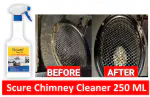 Scure Chimney Cleaner Liquid Spray 250 ML to Clean Oven, Gas Burner, Grill
