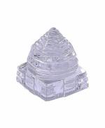 Zyana UStore21 White Sphatik Shree Yantra for Lakshmi Pooja