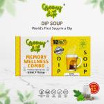 Greeny Dip Memory Wellness Combo: Brahmi and Moringa (10 day pack)
