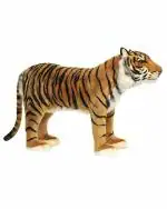 Tickles Plush Standing Tiger Lightweight Stuffed Toy 35 cm 3Y and Above