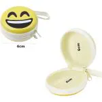 StealODeal Yellow Aluminium Zipper Headphone Case