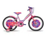 HERO CYCLES ANGEL 20T Kids Bicycle for Girls in Stylish Look with Aluminium Rim (85% Fitted) 20 T BMX Cycle (Single Speed, Pink, Purple)