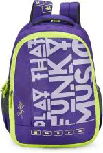 SKYBAGS NEW NEON 12 SCHOOL BAG (H) PURPLE 32 L Backpack (Multicolor)