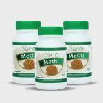 SONA HEALTHCARE Methi Pure Extract 500 mg Capsule- 60 Capsules ( Pack of 3)