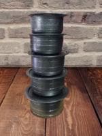 KFT Kitchen Fair Traders Aluminium Cookwear bhagona handi set 5 pcs hard anodized coated premium quality Cookware Set (Aluminium, 1 - Piece)