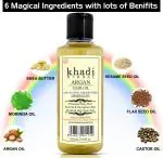 Khadi Herbal Argan Oil Soften, Restores Shining and Strengthening of Hair 210ml