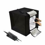 GODOX LSD40 Mini Photography Studio Lighting Tent, 5800K Double LED Light Boards Studio Box for Photography Shooting