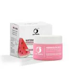 Just Peachy Watermelon Jelly Mask With Grapeseed, Watermelon, Vitamin E and Hyaluronic Acid | For Dull Skin + Dryness | Nourished & Deeply Hydrated Skin | Moisture Retaining Face Mask 50g