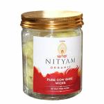 Nityam Wicks Soaked in Pure Cow Ghee Batti/Jyot Batti for Pooja (Pack of 50 Wicks)