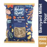 Nature's Quest Barnyard Millet Flour 9000 Gms Khira Flour | Swank Flour | Kuthiraivally Mavu | Udalu Flour | Kodisama Flour |vsiridhanya Flour | Kuthiravali Mavu | Odalu Flour | Kavadapullu