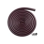 Kids Station Made in India U- Shape Baby Proofing Edge Protector for Kids Safety, Soft Cushion for Sharp Furniture Edges, Suitable for Glass Tables/Furniture with Thin Corners (5mts, U- Shape, Brown)