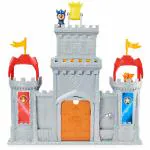 LITTLA Paw Patrol Chase Rescue Knights Castle HQ Transforming 11 Pcs Playset with Chase and Mini Dragon Draco Action Figures|Roleplay Toy|Pretend Play Toy|Made in India for Kids Ages 3 and up