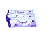 Sanpad Regular Sanitary Pads - 8 Pads, Rash Free, Anti Tan, Skin Friendly, Double Wing Shape, Advanced Leak Protection, Regular, 230mm - 8 Packs (64 Pads)
