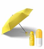 AMCUBE TECH capsule umbrella For Rain & Sun Protection Folding Compact Capsule Umbrella