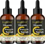 Elibliss Vitamin C Brightening Face Serum for Men and Women, 30ml (Pack of 3)