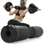 REZNOR Barbell Squat Neck Sholder Pad Support Back Protective Pad, Black