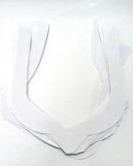 HIRDAY Neck Design Bukram Pasting | Bukram Gala | Neck Bukram Fusing for Sewing/Tailoring, Fashion Designing, Boutique (White, Mix Design)