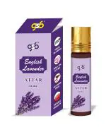 GSB English Lavender Pure Natural Attar/Itra | Alcohol Free | Long Lasting | Undiluted | Unisex