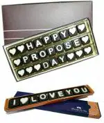 Fabbites Chocolate Gift Box Happy Propose Day And I Love You - 110 G