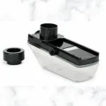 Vassel Plastic Store Calico Chilli and Dry Fruit Cutter Grater Dry Fruit Cutter, Chopper White and Black Color