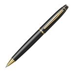 Scrikss Noble 35 Mechanical Pencil | Black Body | Twist Mechanism | 0.7mm | 23k Gold Plated Stainless Steel Accessories | Modern & Elegant Design | Ideal for Office, Home, College, Gifting