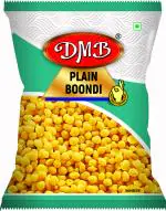 DMB Namkeen Plain Boondi Snack Foods 150 Grams Each|Testy Plain Boondi |Delicious Plain Boondi |Plain Raita Boondi (Pack of 10) (Masala Boondi)