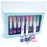 BAOER Glitter Lipstick Plastic Gel Pen for Kids (Pack of 4)
