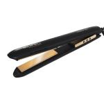 Ikonic Professional Gleam Hair Straightener, Black| Super slim 1 inch plates| Ergonomically slim| Led temperature control| Automated function| Overheating protection| Cereamic rose gold iron plates| Quick Heat