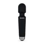 Waldon Personal Handheld Wand Massager Cordless With 28 Vibration Pattern Modes And 100% Waterproof (Black)