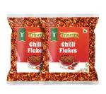 Trinetra Chilli Flakes 400 g (200g X 2 Pack)