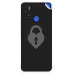 GADGETSWRAP Printed Vinyl Skin Sticker for Tecno Spark 6 Air - Love Kiss