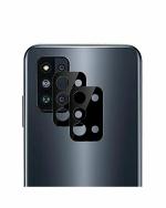 GADGETRONICS (Pack of 2) Samsung F52 Black Scratch Resistant Back Camera Lens Protector Tempered Glass