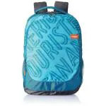 American Tourister Backpack For Men Women | POPIN Polyester Striped Backpack | Travel Backpack For Women Girls | College Bag For Boys Men | School Bag | Casual Bag, Large Size, 31 Ltrs, Teal