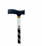 iwalk; Changing lives Stylish Black Aluminium Walking Stick - Super Strong