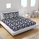 Prozone Velvet Warm Winter Flannel Elastic Fitted Bedsheets for Double Bed King Size (72