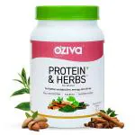 OZiva Protein & Herbs | Whey Protein for Women | For Better Weight Control | Vanilla Almond (1kg)