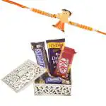 Sweet Chocolate Gift Box | Premium Chhota Bheem Rakhi for Kids