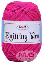 M.G Enterprise Wool Yarn, Motu Magenta 400 Grams.