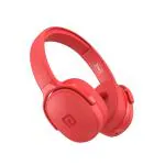 Portronics Muffs A Bluetooth 5.0 Wireless Headphone Over The Ear Headset with Handsfree Calling, Comfortable Design, 3.5mm Aux-in, Long Playtime, Powerful Bass(Red) (POR-1509)
