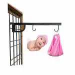 Hashtag fitness Metal Window Cradle Hanger, New Born Babies Swing Cradle Hanger to 0 to 5 Years