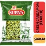 Surya 500gm Green Cardamom(Hari Elaichi) Whole| Elakulu