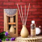 Amogha Lavender Khus Reed Diffuser with 100ml oil and 8N reed Sticks