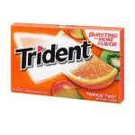 Trident Tropical Twist Gums Sticks, 28 Gm (Pack of 2) - Imported from USA