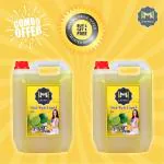 MIZZI WASH Multipurpose Cleaner Gel Non Acidic Dish-washing liquid (yellow 10 ltr)