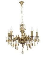 Fos Lighting Gold Brass Chandelier