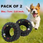 Pets Empire Non Toxic Durable Chew Tire Squeaky Sound Toy For Small Medium Dog And Cat