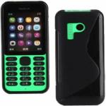Bizbeetech Black Back Cover For Nokia 150