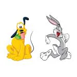 Ecomology Fridge Magnets| Comedy Character Cartoon Theme Magnet for Indoor| Pack Of 2