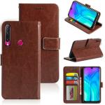 Frazil Leather Flip with Wallet Case with TPU Shockproof Cover for Honor 20i, Honor 10i (Brown)