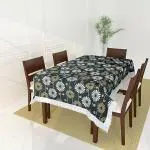 CASA-NEST PVC 4-6 Seater Plastic Dining Table Cover (54x78-inches)